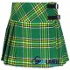 Irish Heritage Tartan Mini Billie Kilt Mod Skirt Girls Mini Billie Skirt