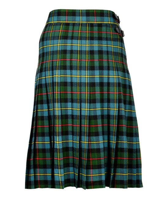 Macleod of Harris Tartan Maxi Length Skirt for Women