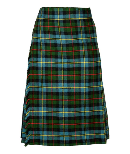 Macleod of Harris Tartan Maxi Length Skirt for Women