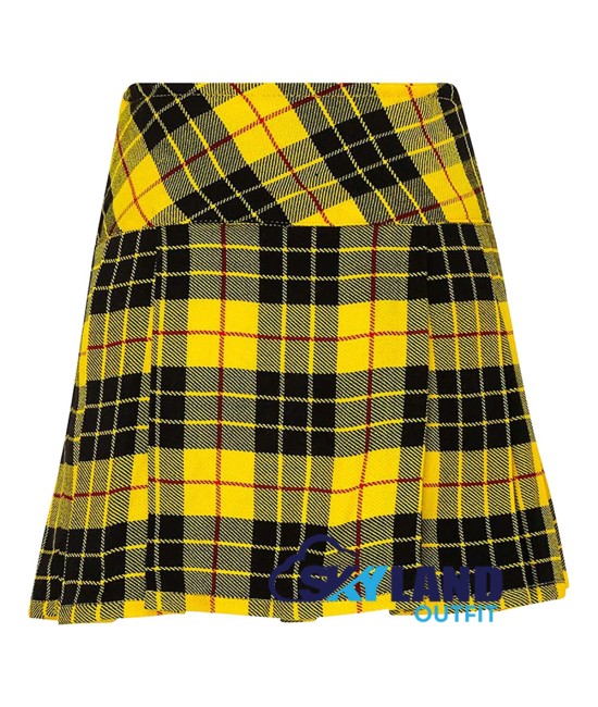 Macleod of Lewis Tartan Mini Billie Kilt Mod Skirt Girls Mini Billie Skirt