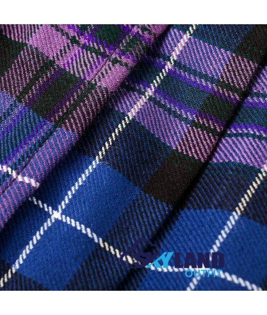 Pride of Scotland Tartan Mini Billie Kilt Mod Skirt Girls Mini Billie Skirt