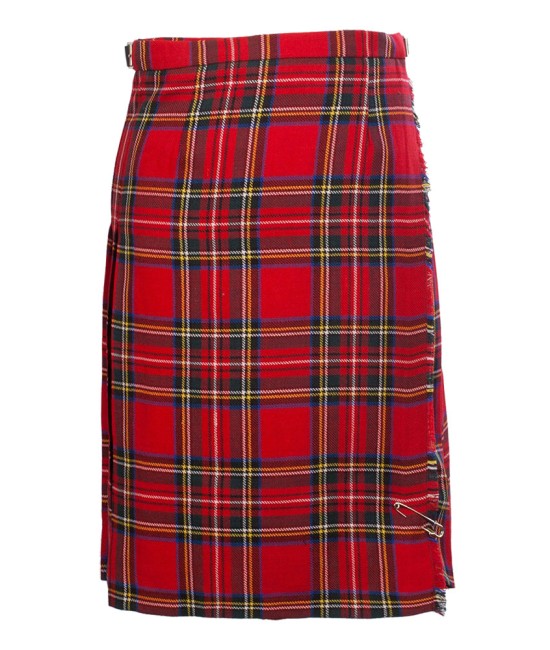 Royal Stewart Tartan Maxi Length Skirt for Women