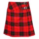 Scottish Rose Tartan Mini Billie Kilt Mod Skirt Girls Mini Billie Skirt