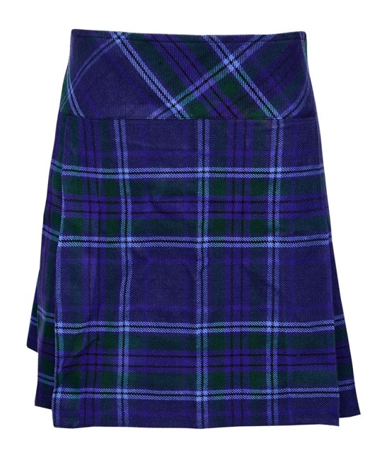 Spirit of Scotland Tartan Mini Billie Kilt Mod Skirt Girls Mini Billie Skirt