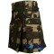 Men's Camouflage Utility Kilt Tactical Camo Kilt