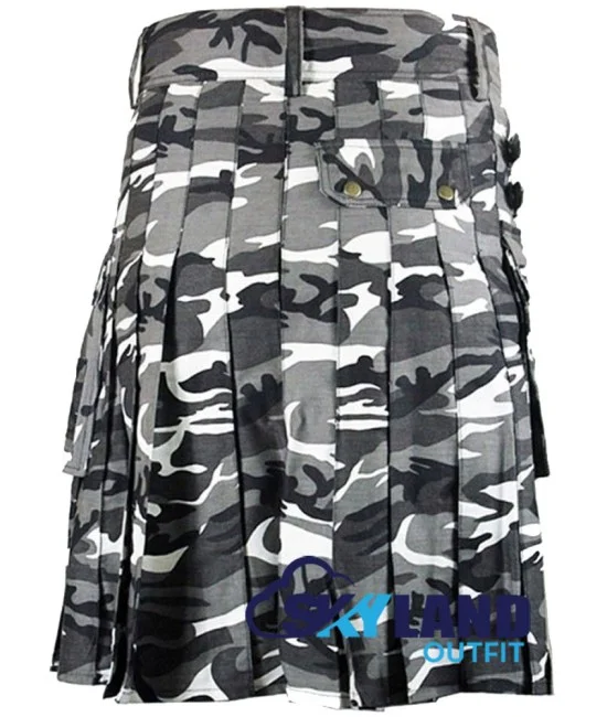 Tactical Camouflage Utility Kilt Camo Cotton Kilt for Men Tactical Camouflage Utility Kilt Camo Cotton Kilt for Men