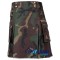 Real tree Camouflage Utility Kilt Camo Cotton Kilt for Men