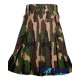 Urban Camo Deluxe Utility Kilt - Cargo Pocket Sport Utility Kilt