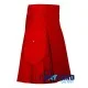 Scottish Red Cotton Utility Kilt for Men Scottish Red Cotton Utility Kilt for Men