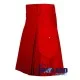 Scottish Red Cotton Utility Kilt for Men Scottish Red Cotton Utility Kilt for Men