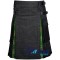 Hybrid Utility Kilts - Black Denim & Irish Heritage Kilt
