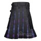 Hybrid Utility Kilts - Black Denim & Heritage of Scotland Tartan Kilt Hybrid Utility Kilts - Black Denim & Heritage of Scotland Tartan Kilt