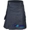 Active Men Blue Denim Utility Kilt