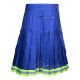 Blue Cotton Firefighter Utility Kilt | High-Visibility Reflector Tape Work Kilts Blue Cotton Firefighter Utility Kilt | High-Visibility Reflector Tape Work Kilts