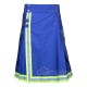 Blue Cotton Firefighter Utility Kilt | High-Visibility Reflector Tape Work Kilts Blue Cotton Firefighter Utility Kilt | High-Visibility Reflector Tape Work Kilts