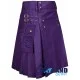 Purple Cargo Pocket Sport Utility Kilt - Deluxe Utility Kilt Purple Cargo Pocket Sport Utility Kilt - Deluxe Utility Kilt