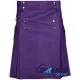 Purple Cargo Pocket Sport Utility Kilt - Deluxe Utility Kilt Purple Cargo Pocket Sport Utility Kilt - Deluxe Utility Kilt