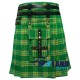 Scottish Irish National tartan modern utility kilt detachable pocket