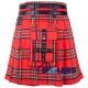 Scottish Royal Stewart tartan modern utility kilt detachable pocket