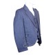 Blue Tweed Argyle Jacket and Vest | Scottish Cool Formal Set