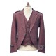 Maroon Tweed Argyle Jacket and Vest | Scottish Wine Formal Set Maroon Tweed Argyle Jacket and Vest | Scottish Wine Formal Set