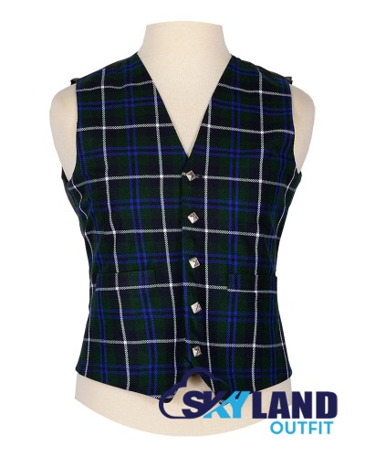 Scottish Blue Douglas Vest / Irish Formal Tartan Waistcoats - 4 Plaids Scottish Blue Douglas Vest / Irish Formal Tartan Waistcoats - 4 Plaids