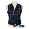 Scottish Blue Douglas Vest / Irish Formal Tartan Waistcoats - 4 Plaids