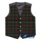 Scottish Brown Watch Vest / Irish Formal Tartan Waistcoats - 4 Plaids