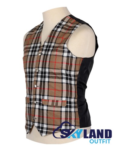 Scottish Campbell Thompson Vest / Irish Formal Tartan Waistcoats - 4 Plaids Scottish Campbell Thompson Vest / Irish Formal Tartan Waistcoats - 4 Plaids