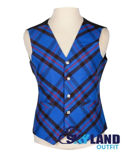 Scottish Elliot Modern Vest / Irish Bespoke Tartan Waistcoats - 4 Plaids Scottish Elliot Modern Vest / Irish Bespoke Tartan Waistcoats - 4 Plaids