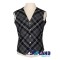 Scottish Granite Vest / Irish Bespoke Tartan Waistcoats - 4 Plaids