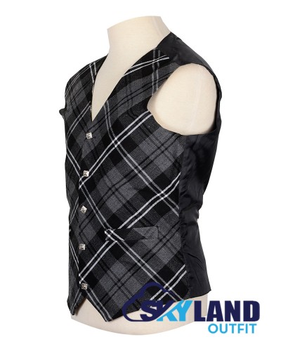 Scottish Granite Vest / Irish Bespoke Tartan Waistcoats - 4 Plaids Scottish Granite Vest / Irish Bespoke Tartan Waistcoats - 4 Plaids
