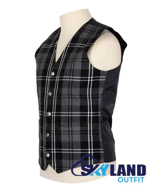 Scottish Granite Vest / Irish Formal Tartan Waistcoats - 4 Plaids Scottish Granite Vest / Irish Formal Tartan Waistcoats - 4 Plaids