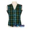 Scottish Gunn Ancient Vest / Irish Formal Tartan Waistcoats - 4 Plaids