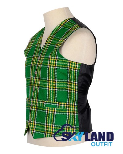 Scottish Irish National Vest / Irish Formal Tartan Waistcoats - 4 Plaids Scottish Irish National Vest / Irish Formal Tartan Waistcoats - 4 Plaids