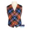 Scottish LGBTQ Pride Vest / Irish Bespoke Tartan Waistcoats - 4 Plaids