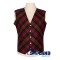 Scottish MacDonald Vest / Irish Bespoke Tartan Waistcoats - 4 Plaids