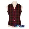Scottish MacDonald Vest / Irish Formal Tartan Waistcoats - 4 Plaids