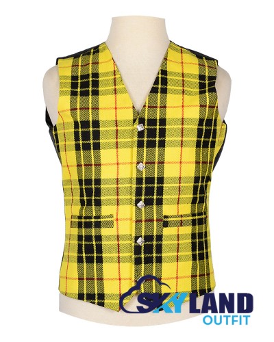 Scottish MacLeod of Lewis Vest / Irish Formal Tartan Waistcoats - 4 Plaids