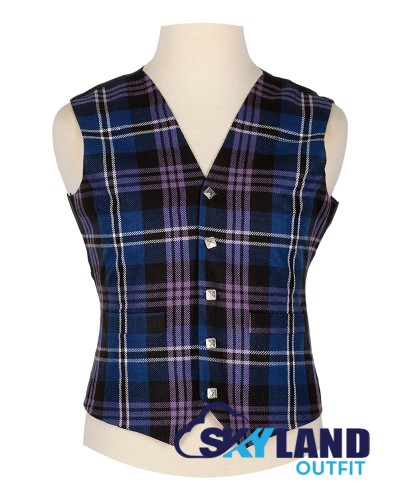 Scottish Pride of Scotland Vest / Irish Formal Tartan Waistcoats - 4 Plaids
