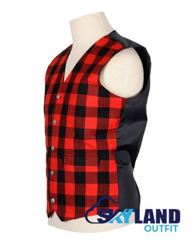 Scottish MacGregor Rob Roy Vest / Irish Formal Tartan Waistcoats - 4 Plaids Scottish MacGregor Rob Roy Vest / Irish Formal Tartan Waistcoats - 4 Plaids