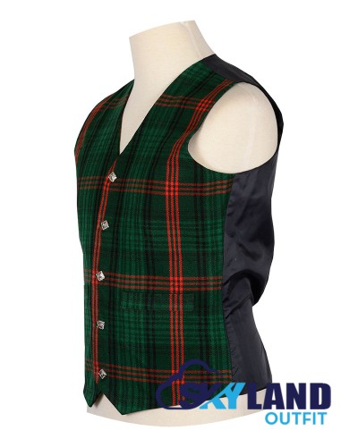 Scottish Ross Hunting Modern Vest / Irish Formal Tartan Waistcoats - 4 Plaids Scottish Ross Hunting Modern Vest / Irish Formal Tartan Waistcoats - 4 Plaids