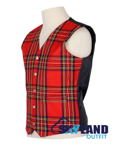 Scottish Royal Stewart Vest / Irish Formal Tartan Waistcoats - 4 Plaids Scottish Royal Stewart Vest / Irish Formal Tartan Waistcoats - 4 Plaids