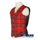 Scottish Royal Stewart Vest / Irish Formal Tartan Waistcoats - 4 Plaids