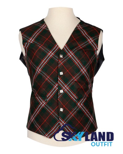 Scottish Hunting Scott Vest / Irish Bespoke Tartan Waistcoats - 4 Plaids