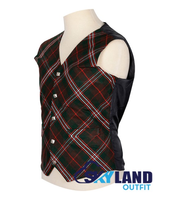 Scottish Hunting Scott Vest / Irish Bespoke Tartan Waistcoats - 4 Plaids