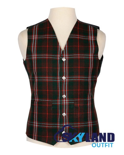 Scottish Hunting Scott Vest / Irish Formal Tartan Waistcoats - 4 Plaids