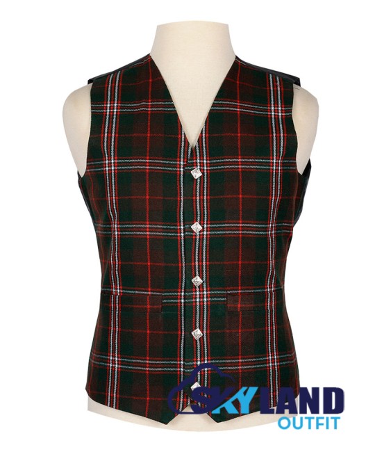 Scottish Hunting Scott Vest / Irish Formal Tartan Waistcoats - 4 Plaids