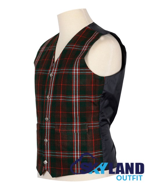 Scottish Hunting Scott Vest / Irish Formal Tartan Waistcoats - 4 Plaids
