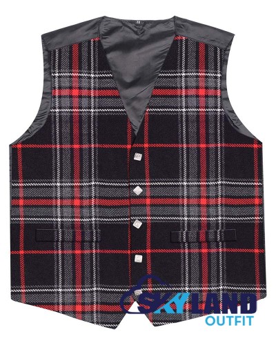 Scottish Spirit of Bruce Vest / Irish Formal Tartan Waistcoats - 4 Plaids